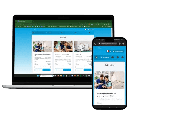 Module de réservation en ligne Izidoor