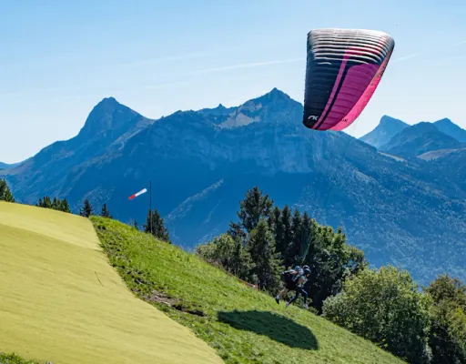 Planning parapente dépendant de la météo