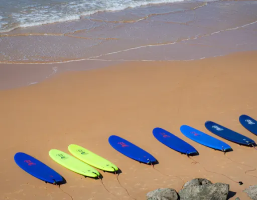 Places vides sur la plage après un no-show