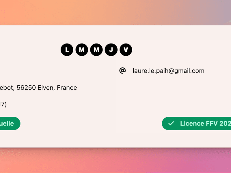 Fiche participant Izidoor