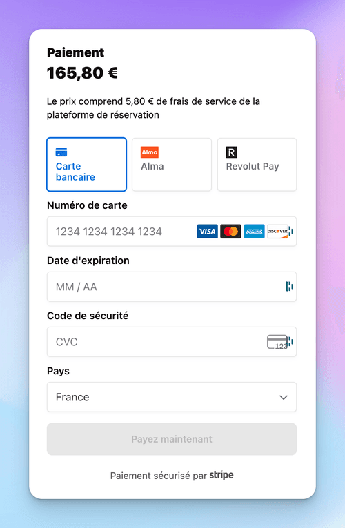 Lien de paiement SMS Izidoor