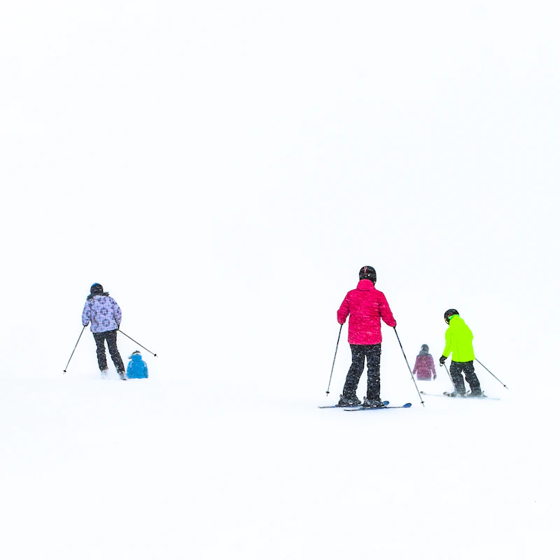 Moniteurs de ski en réunion